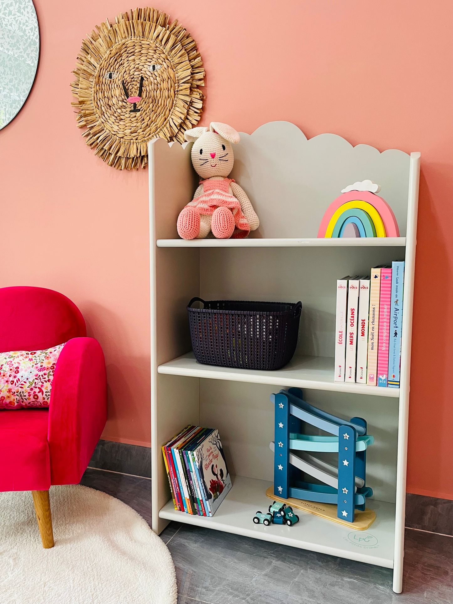 My New Cloudy Bookcase - Grey